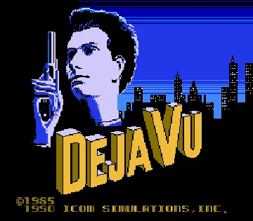 Deja Vu (USA) (1990-04-28) (Beta) screen shot title